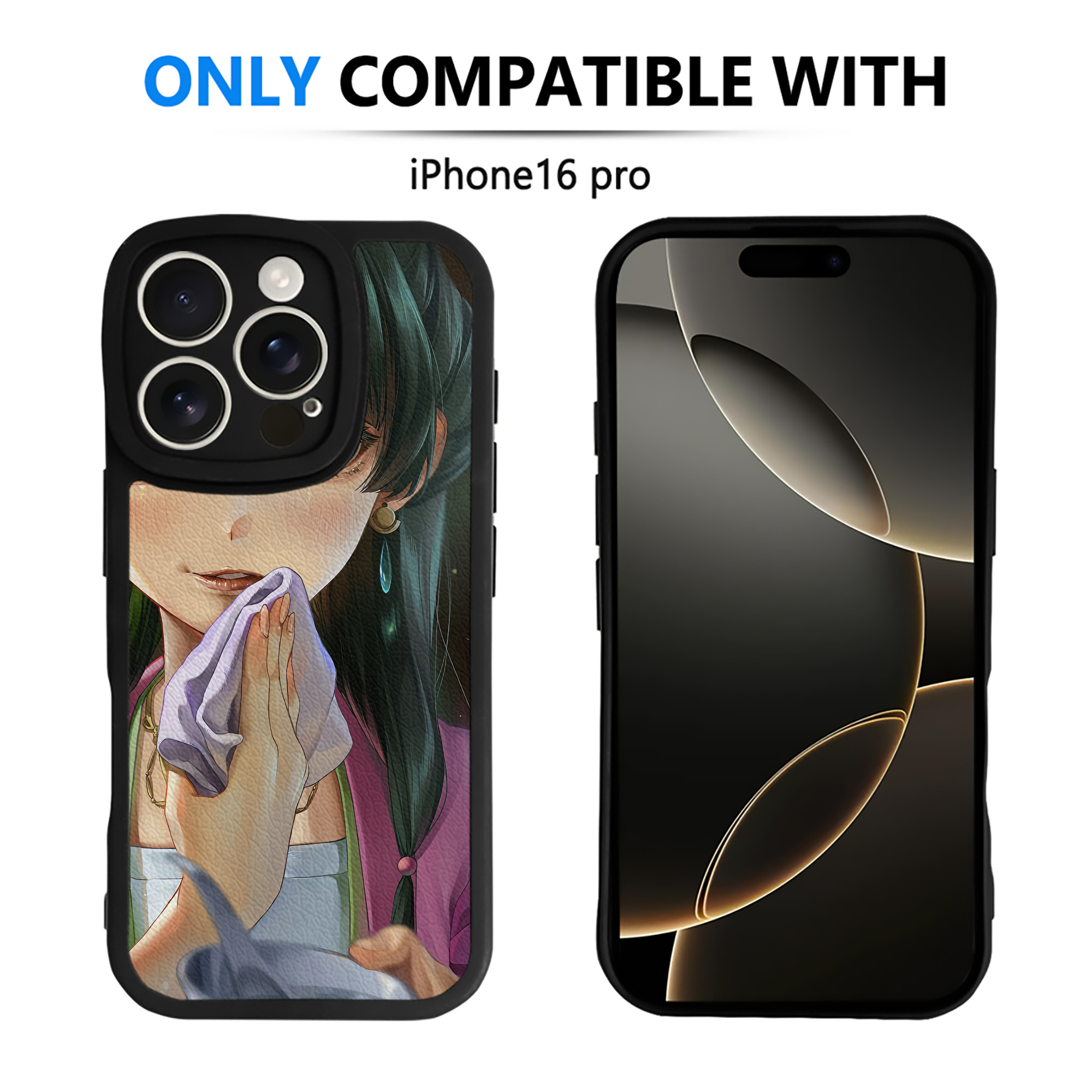 薬屋のひとりごと The Apothecary Diaries 【iPhone 16シリーズ対応】シリコンスマホケース（レザー調） 材質：シリコン
